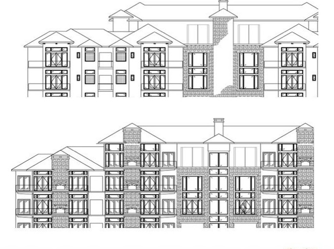 Canyon Lake Residential Complex — Elevations, New Braunfels, Texas