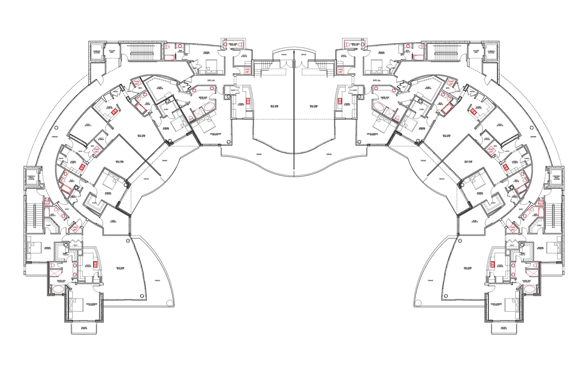 Corpus Christi Condominiums — plan 2