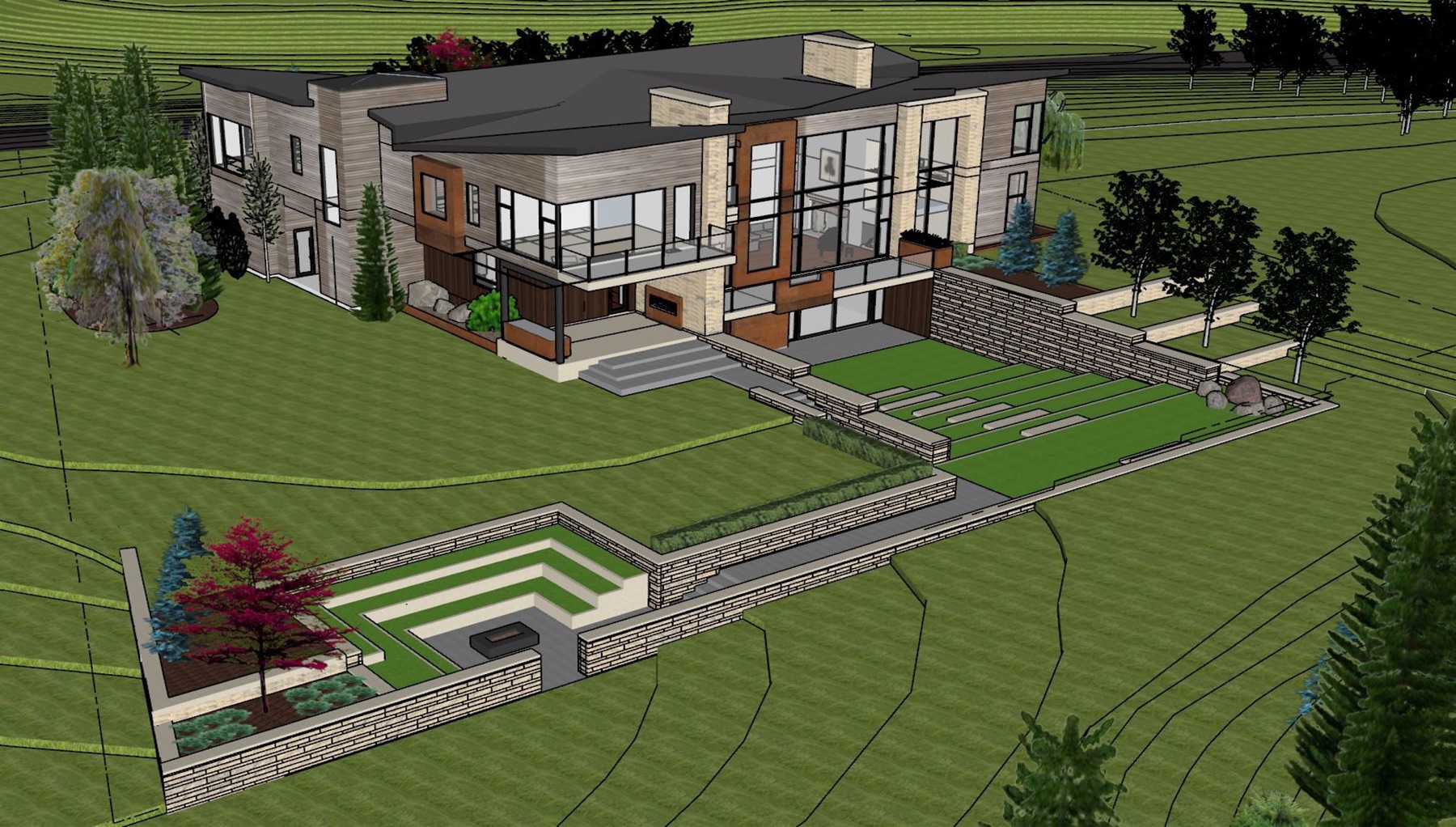 Driggs Residence I — view 1