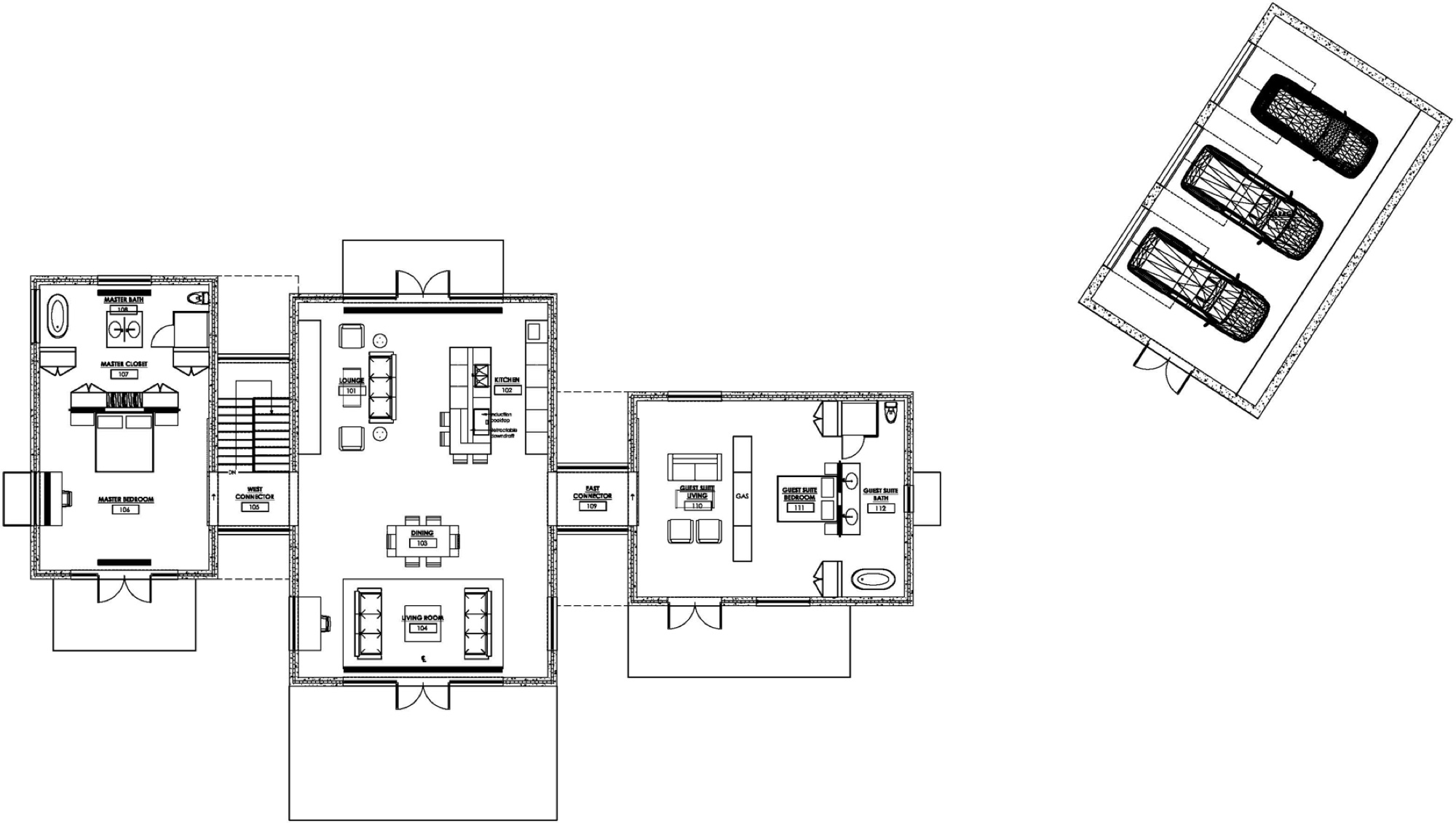 Driggs Residence IV — plan 1