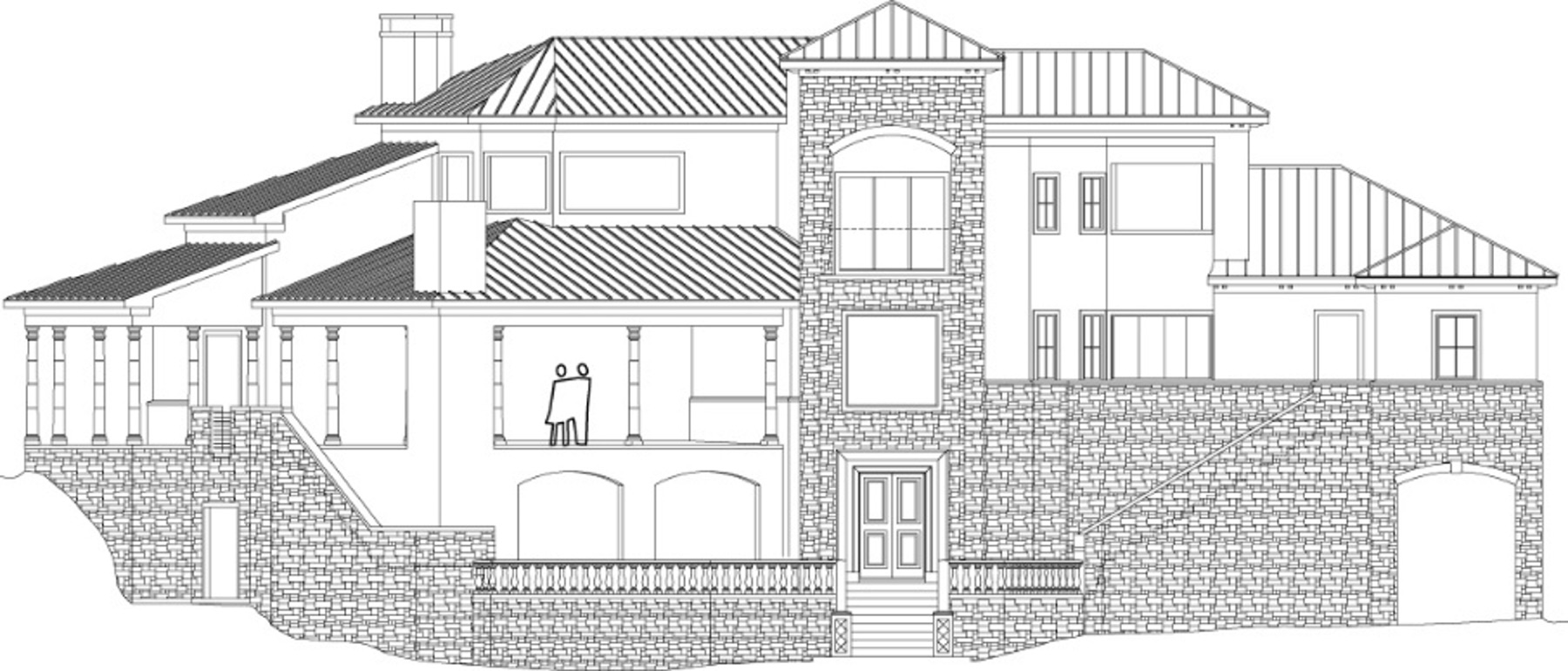 Lake Livingston Residence II — view 1