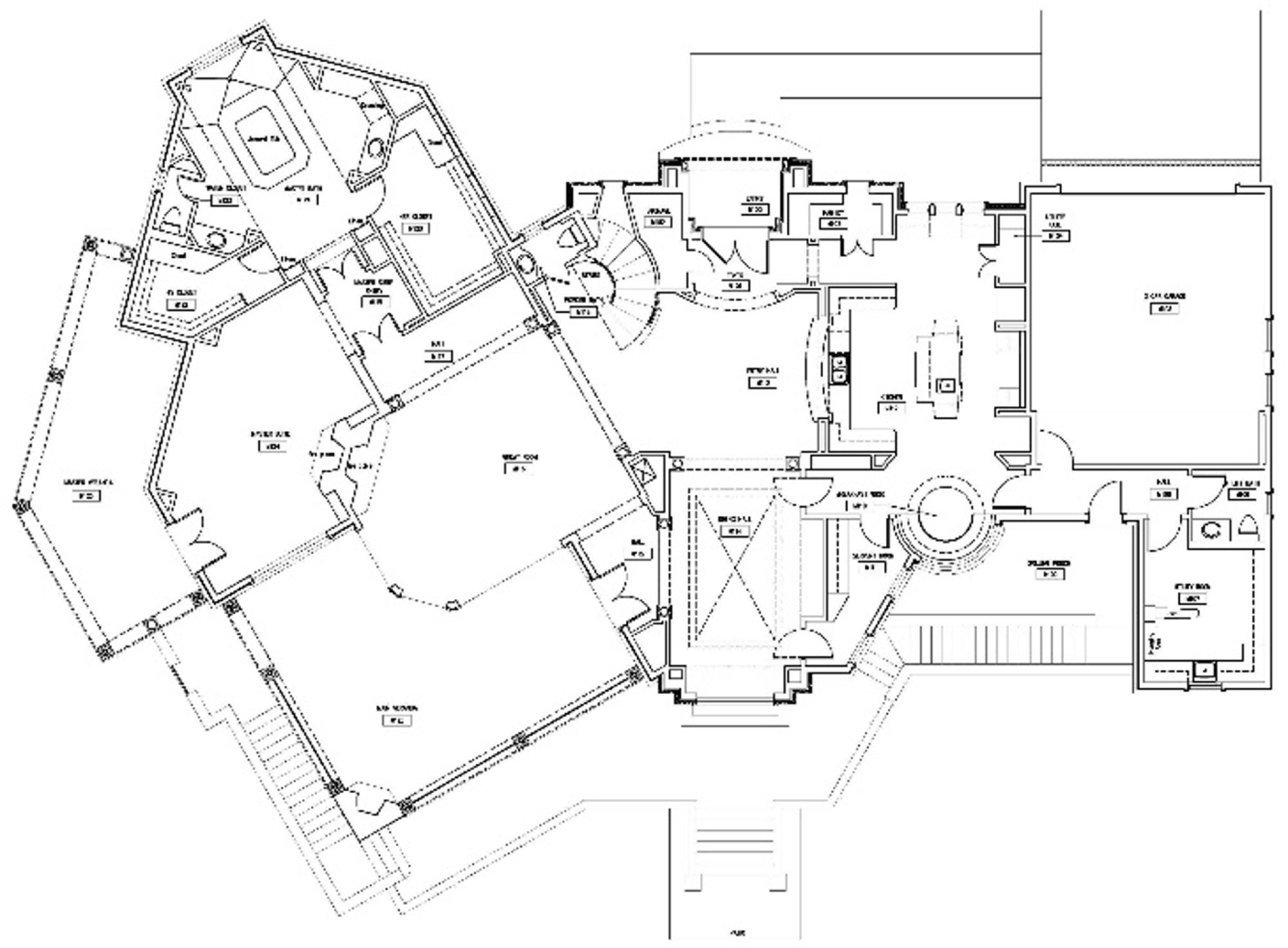 Lake Livingston Residence II — plan 1
