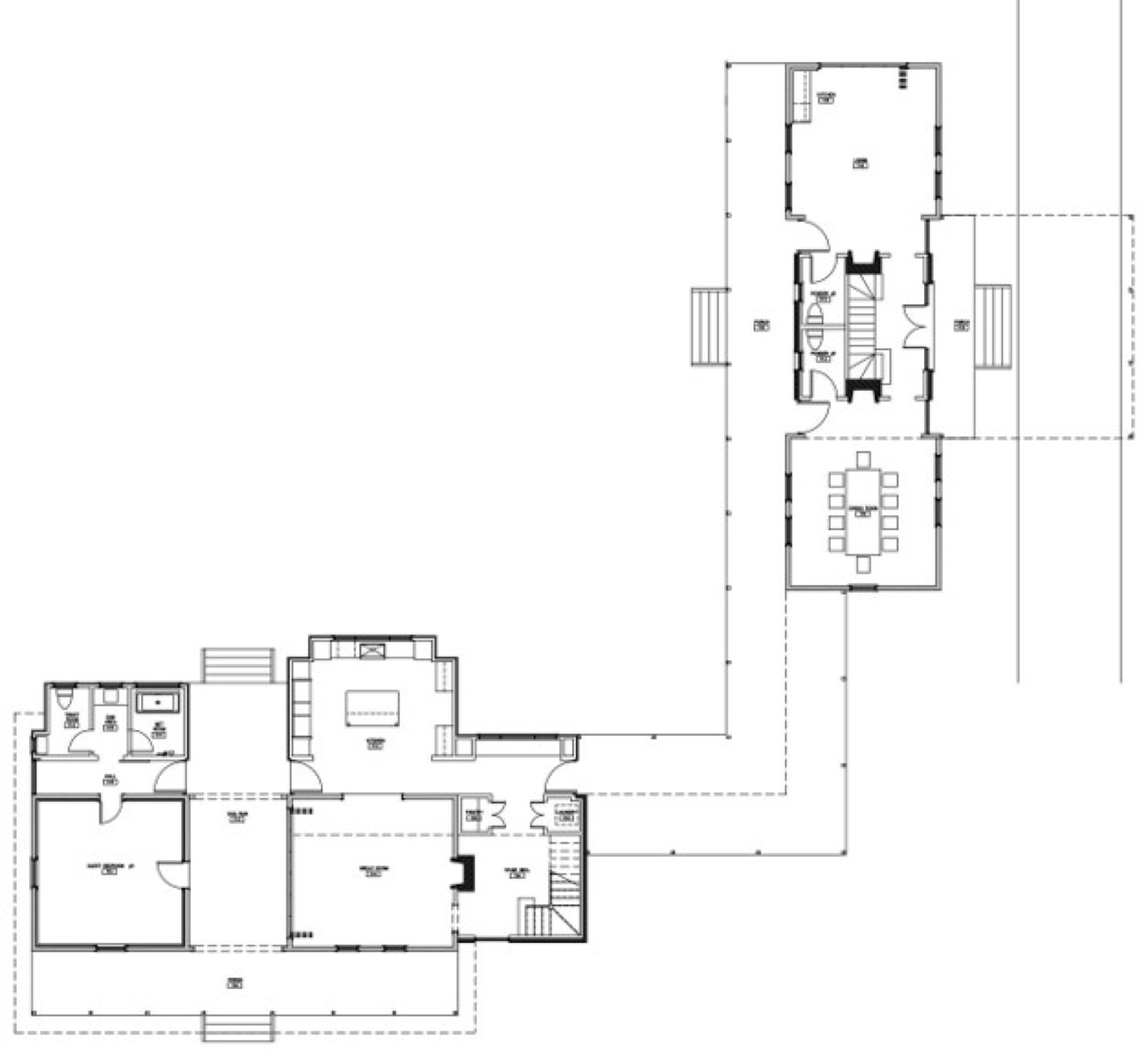 Texas Hill Country Residence — plan 1