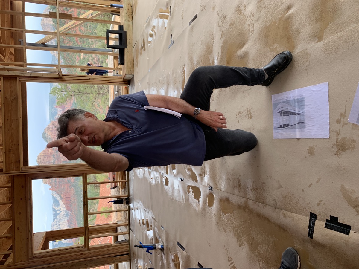 Scott Griffith on site